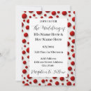 Search for dot invitations Red