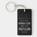 Search for golf clubs key rings Sports