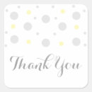 Search for yellow and grey wedding stickers Modern