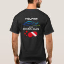 Search for diving dolphin tshirts Scuba