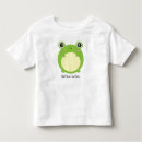 Search for frog toddler tshirts Cute