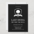 Search for golf bachelor party invitations For him