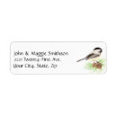 Search for wild birds return address labels Cute