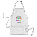 Search for text and logo aprons Company