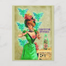 Search for absinthe green fairy postcards Victorian