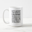 Search for funny girlfriend mugs Joke