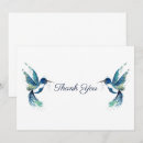 Search for hummingbird thank you cards Exotic
