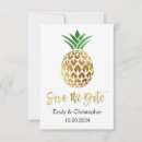 Search for pineapple save the dates Hawaii