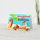 Search for surfboard christmas cards Palm trees