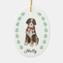 Search for bernedoodle christmas tree decorations Dog