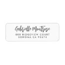Search for charcoal return address labels Calligraphy