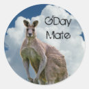 Search for kangaroo marsupial stickers Down under