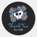 Search for blue skull stickers Crossbones