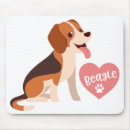 Search for beagle lover mousepads Cute