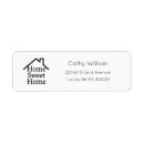 Search for home sweet home return address labels Housewarming party