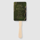 Search for green gold wedding programs Elegant