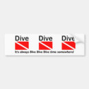 Search for dive bumper stickers Scuba