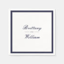 Search for bride and groom napkins Simple