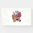 Search for christmas lights banners Dog