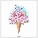 Search for waffle cone stickers Pink