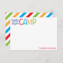 Search for camping note cards Summer