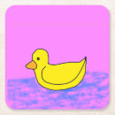 Search for cute duck coasters Yellow