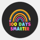Search for smarter stickers 100 days party