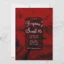 Search for red rose sweet 16 invitations Party