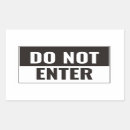 Search for enter stickers Do not enter