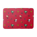 Search for peanuts christmas bath mats Snoopy holiday