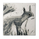 Search for squirrel tiles Vintage