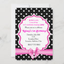 Search for white bow invitations Pink