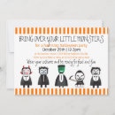 Search for monster party invitations Orange