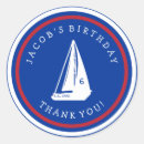Search for boat thank you stickers Birthday