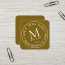 Search for round square business cards Modern