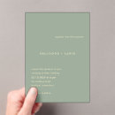 Search for sage square wedding invitations Elegant