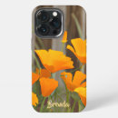 Search for california poppies iphone cases Bright