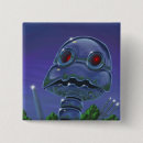 Search for cartoon robots badges Sci fi