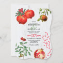 Search for pomegranate invitations Greenery