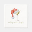 Search for christmas martini napkins Drink