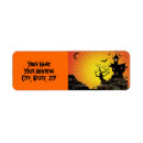 Search for haunted house return address labels Ghosts