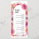 Search for hot pink menus Bridal shower