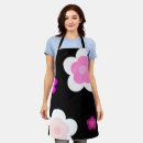 Search for modern floral pattern aprons Colourful