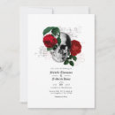 Search for gothic red and black wedding invitations Floral