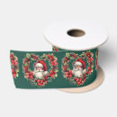 Search for santa claus ribbon Watercolor