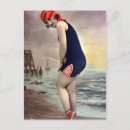 Search for vintage bathing beauties postcards Swimming
