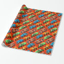 Search for red truck wrapping paper Boys birthday