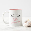 Search for hello gorgeous mugs Pink