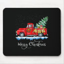 Search for fashioned christmas mousepads Red