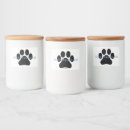 Search for cat paw print food storage Cats